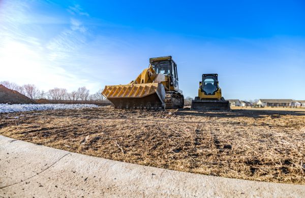 Parking Lot Land Clearing in Clovis